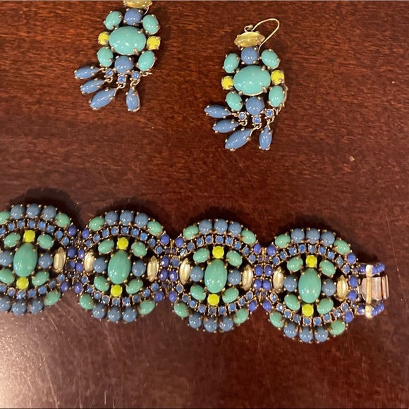 Stella & Dot bracelet, earrings and necklace - Picture 3 of 12